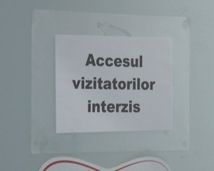 VIZITE RESTRICŢIONATE LA SPITAL. ÎN 4 SECŢII, INTERZIS APARŢINĂTORILOR