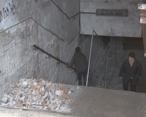 AU ÎNCEPUT LUCRĂRILE LA PASAJUL DE LA GARĂ. VOR FI INSTALATE ŞI CAMERE DE SUPRAVEGHERE VIDEO