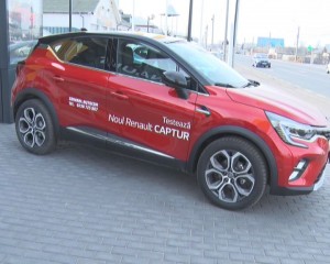 RENAULT CAPTUR, ACUM ŞI LA BUZĂU. SUV-UL COMERCIALIZAT ÎN EXCLUSIVITATE, DE GENERAL AUTOCOM