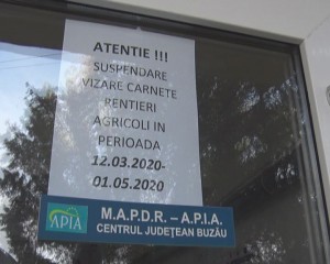 MESAJ ADRESAT FERMIERILOR BUZOIENI. APIA A SUSPENDAT PRIMIREA CERERILOR UNICE DE PLATĂ