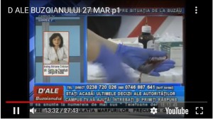 INFORMAŢII ESENŢIALE DESPRE SITUAŢIA DE LA BUZĂU