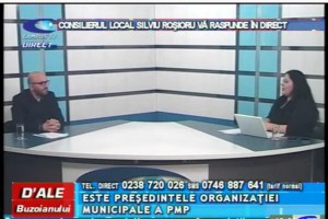 CONSILIERUL LOCAL SILVIU ROȘIORU, LA CAMPUS TV