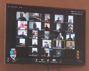 PREMIERĂ ABSOLUTĂ. PRIMA ŞEDINŢĂ ”ONLINE” DE CONSILIU LOCAL MUNICIPAL