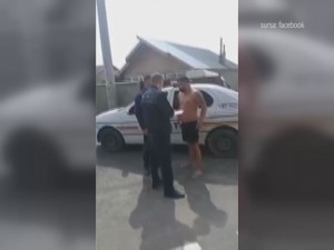 INCIDENTE CU ŞI DESPRE POLIŢIŞTI, LA BUZĂU. FILMARILE AU FOST POSTATE PE FACEBOOK