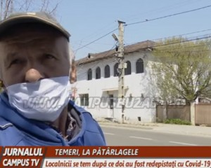 TEMERI, LA PĂTÂRLAGELE. LOCALNICII SE TEM DUPĂ CEI DOI CONCETĂŢENI AU FOST REDEPISTAŢI CU COVID-19