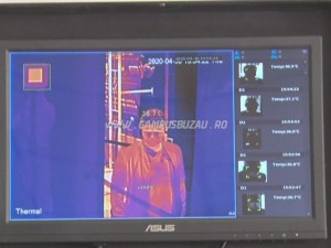 TERMOSCANNERE LA UPU ŞI LA CONSILIUL JUDEŢEAN. APARATELE VERIFICĂ, INSTANTANEU, TEMPERATURA FIECĂRUIA