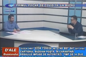 PRIMUL FOCAR DE COVID-19, LA BUZĂU