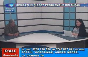PROBLEMELE DIN BUZĂU, SESIZATE LA CAMPUS TV
