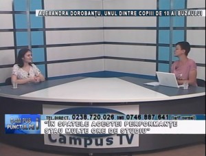 ALEXANDRA DOROBANȚU, UNUL DINTRE COPIII DE 10 AI BUZĂULUI