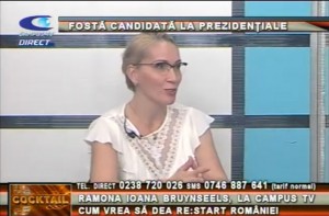 RAMONA IOANA BRUYNSEELS, LA CAMPUS TV