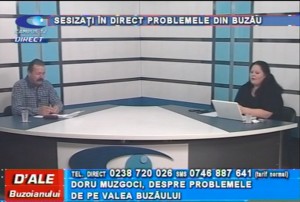 DORU MUZGOCI, DESPRE PROBLEMELE DE PE VALEA BUZĂULUI