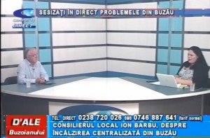 CONSILIERUL LOCAL ION BARBU, DESPRE ÎNCĂLZIREA CENTRALIZATĂ DIN BUZĂU