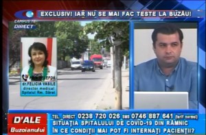 SITUAȚIA SPITALULUI DE COVID-19 DIN RÂMNIC.