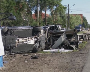 LA UN PAS DE TRAGEDIE. ACCIDENT SPECTACULOS, LA POȘTA CÂLNĂU