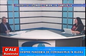 PREFECTUL LEONARD DIMIAN, LA CAMPUS TV