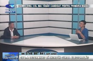 COZMIN DINU, CEL MAI TÂNĂR CANDIDAT PENTRU PRIMĂRIA BUZĂU