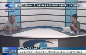 CRISTI MĂNĂILĂ, DESPRE PASIUNEA PENTRU CICLISM