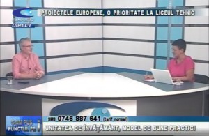 PROIECTELE EUROPENE, O PRIORITATE PENTRU LICEUL TEHNIC