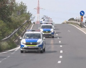 CEL MAI MARE LOT DE MAŞINI NOI. 28 DE AUTOSPECIALE AU AJUNS LA BUZĂU