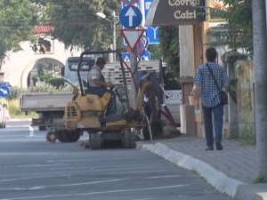 LUCRĂRI OPRITE. MUZEUL JUDEȚEAN A SOLICITAT O DESCĂRCARE ARHEOLOGICĂ