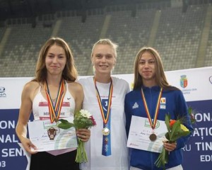 PATRU TITLURI DE CAMPIOANĂ, PENTRU MARINA BABOI. ATLETA BUZOIANĂ A DOMINAT FINALELE DE SPRINT