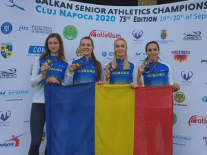 AUR BALCANIC CU ȘTAFETA, PENTRU MARINA BABOI BUZOIANCA A URCAT PE PODIUM ȘI LA 100 DE METRI