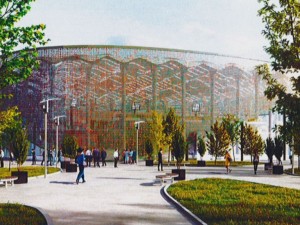 SALĂ DE SPORT DE 18 MILIOANE DE EURO CU PATINOAR LA SUBSOL. ȘTRANDUL, DEZAFECTAT.