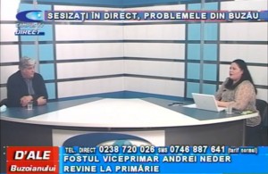 FOSTUL VICEPRIMAR ANDREI NEDER REVINE LA PRIMĂRIE