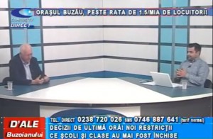 ORAȘUL BUZĂU, PESTE RATA DE 1,5/MIA DE LOCUITORI