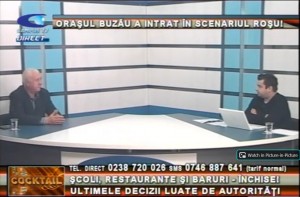 ORAȘUL BUZĂU A INTRAT ÎN SCENARIUL ROȘU