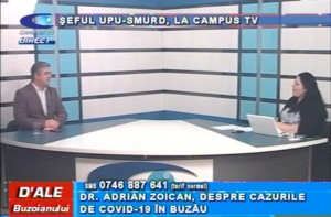 ȘEFUL UPU-SMURD, LA CAMPUS TV