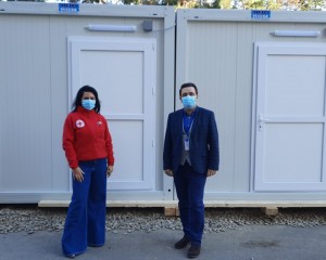CRUCEA ROȘIE VREA SĂ CUMPERE CONTAINERE. PRIMUL VA FI DONAT SECȚIEI PNEUMOLOGIE, DE LA GÂRLAȘI