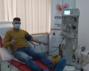 PLASMĂ DE LA METALUL. FOTBALIȘTII S-AU PREZENTAT LA CENTRUL DE TRANSFUZII