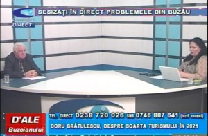 DORU BRĂTULESCU, DESPRE SOARTA TURISMULUI ÎN 2021