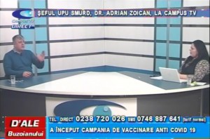 A ÎNCEPUT CAMPANIA DE VACCINARE ANTI-COVID 19