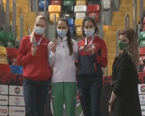 PERFORMANȚĂ LA NIVEL ÎNALT. MARINA BABOI, ARGINT LA CAMPIONATELE BALCANICE