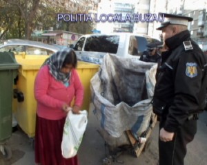 actiune politia locala tigani gunoaie 1