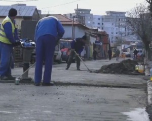 muncitori asfalt