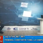 Primarul Constantin Toma, la CAMPUS TV