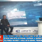 Ștefan Constantin Petriceanu, profesor la Universitatea Politehnică București, și președintele AGIR Buzău, Vasile Anton Moraru, invitați la CAMPUS TV