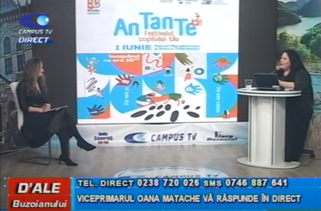 Viceprimarul Oana Matache, la CAMPUS TV
