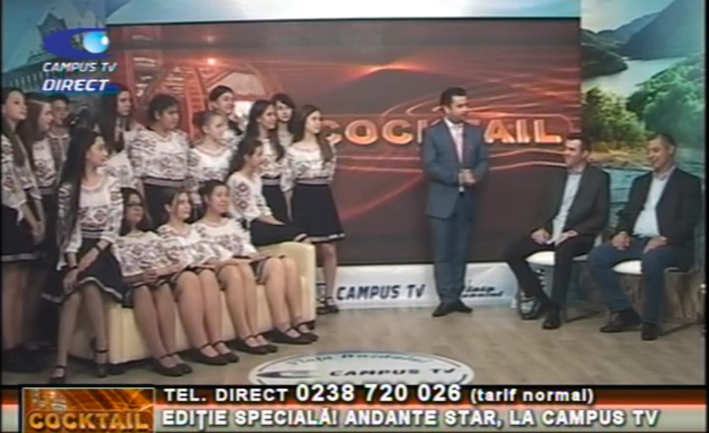Ediție specială! Andante Star, la Campus TV. Povestea impresionantă a corului de copii.