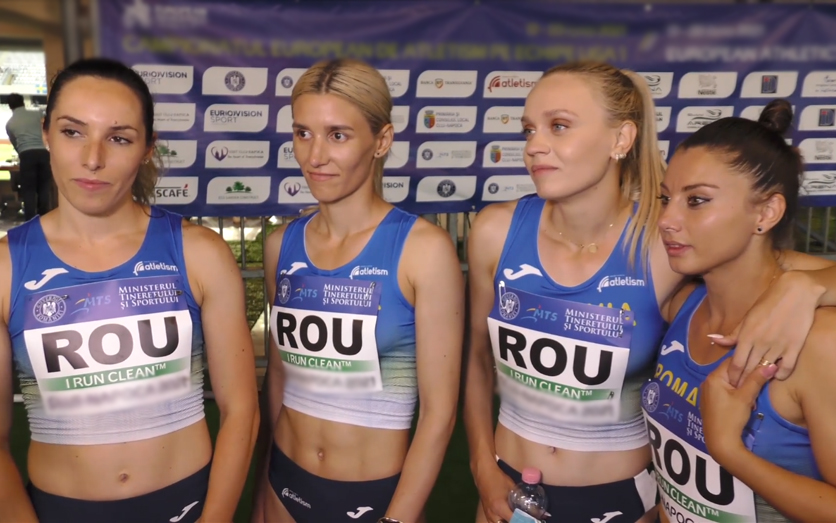 O noua medalie balcanică pentru Marina Baboi. Sprintera a obținut bronzul, cu ștafeta României