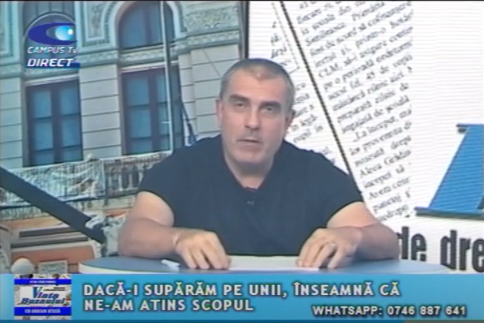 Știri fără perdea. Dacă-i supărăm pe unii, înseamnă că ne-am atins scopul!