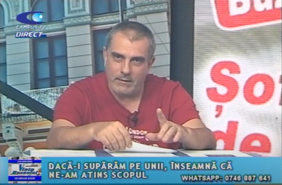Știri fără perdea. Dacă-i supărăm pe unii, înseamnă că ne-am atins scopul!