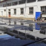 Ghinion de neșansă. Avarie CAB sub asfaltul Urbis proaspăt turnat