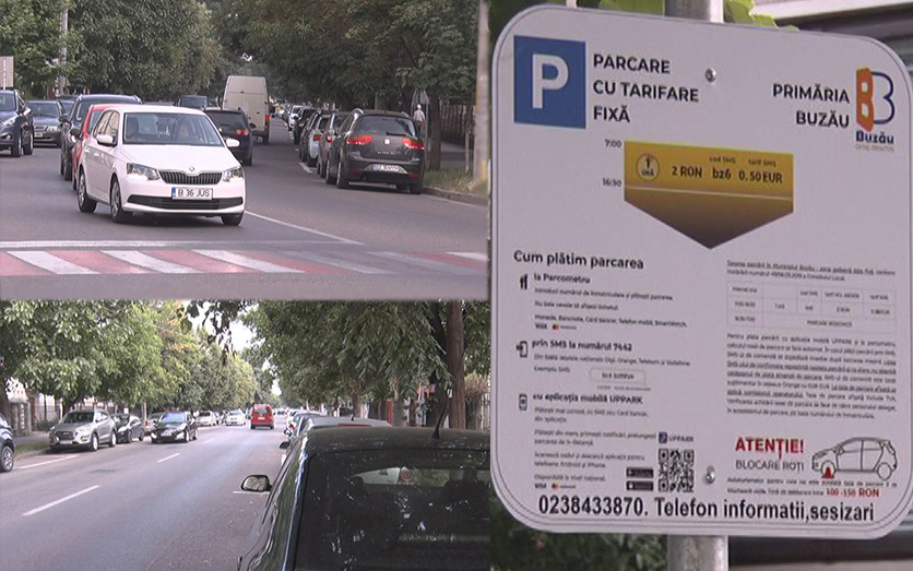 Parcare cu plată. 50 de locuri noi pe Titulescu