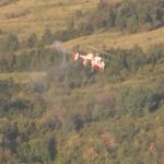 Aviotratament la Monteoru. Un elicopter utilitar a dat ”deșteptarea” în stațiune