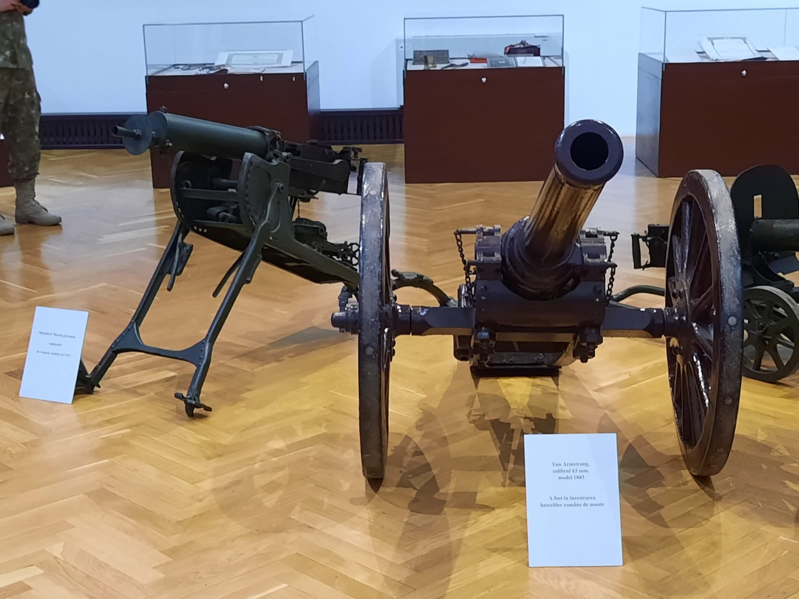 Expoziție militară inedită, la Muzeul Județean