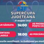 Derby, în semifinalele supercupei. Săgeata vs Poșta Câlnău, cap de afiș al competiției